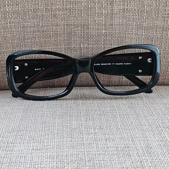 Kirkland Signature Women Eyeglasses Frame Black KS CALERO Glasses 55[]15 135 - Picture 4 of 13